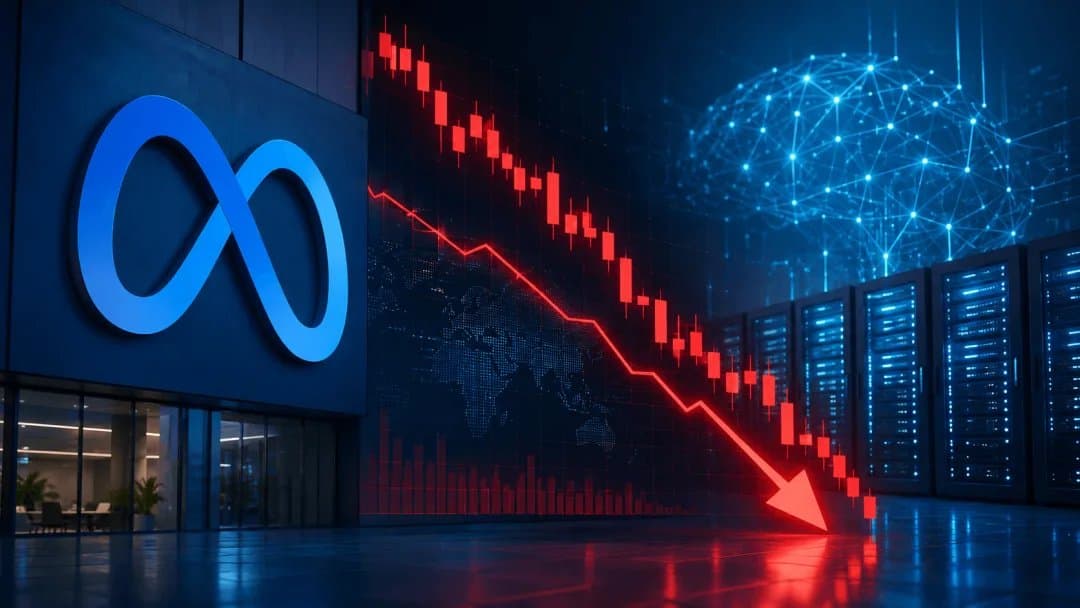Meta Shares Dive 9% as AI Costs Outpace Revenue Gains