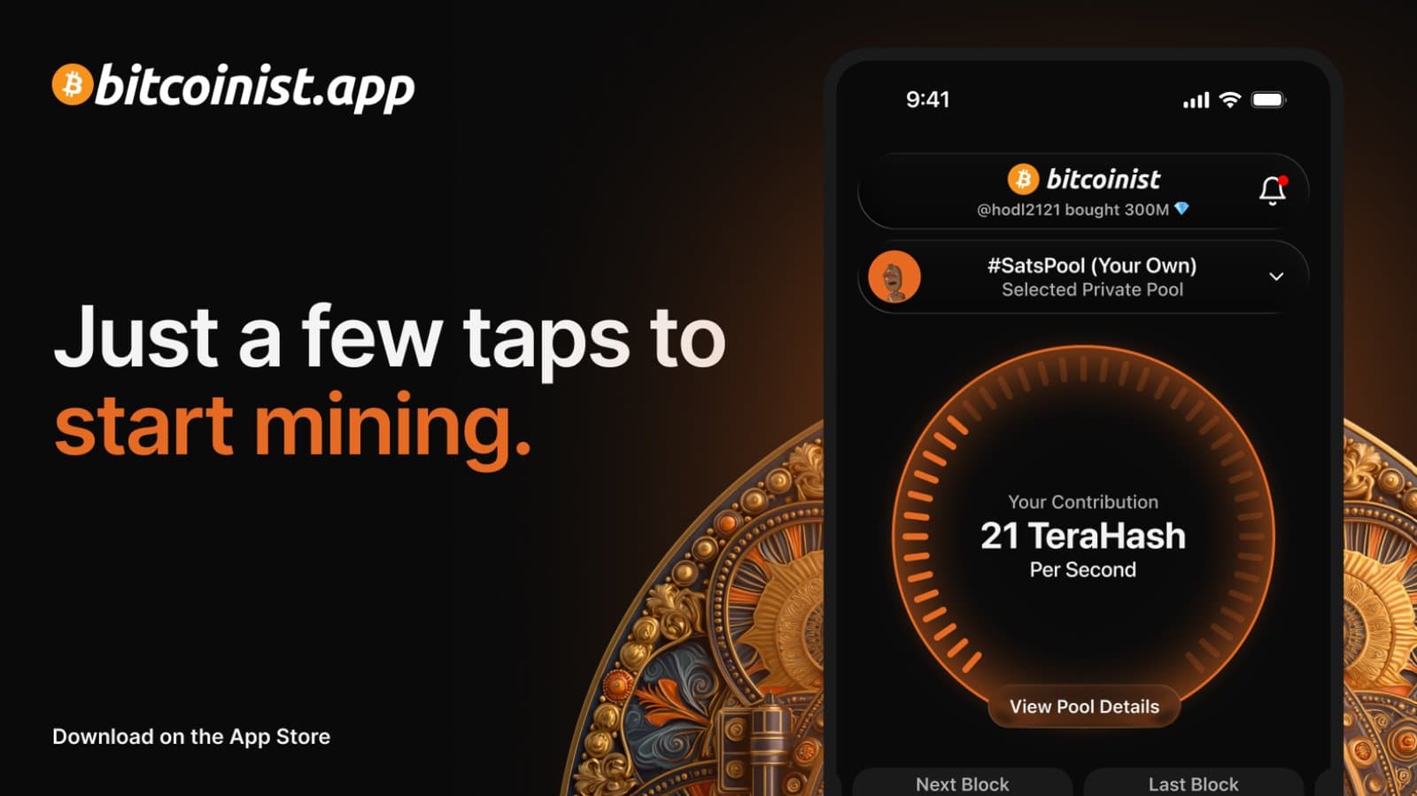 New iOS App Lets Users Form Private Bitcoin Mining Pools and Share Hashpower