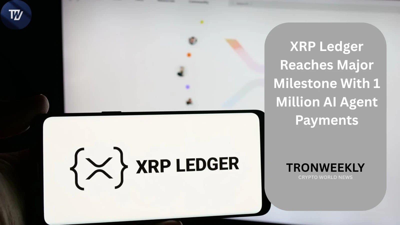 XRP Ledger Crosses 1 Million AI Agent Transactions as Ripple Bets on Autonomous Payments
