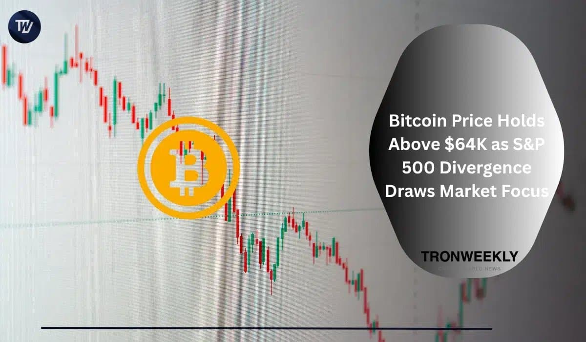 Bitcoin Stuck at 64K While Stock Market Rallies, Creating Widest Gap in Years