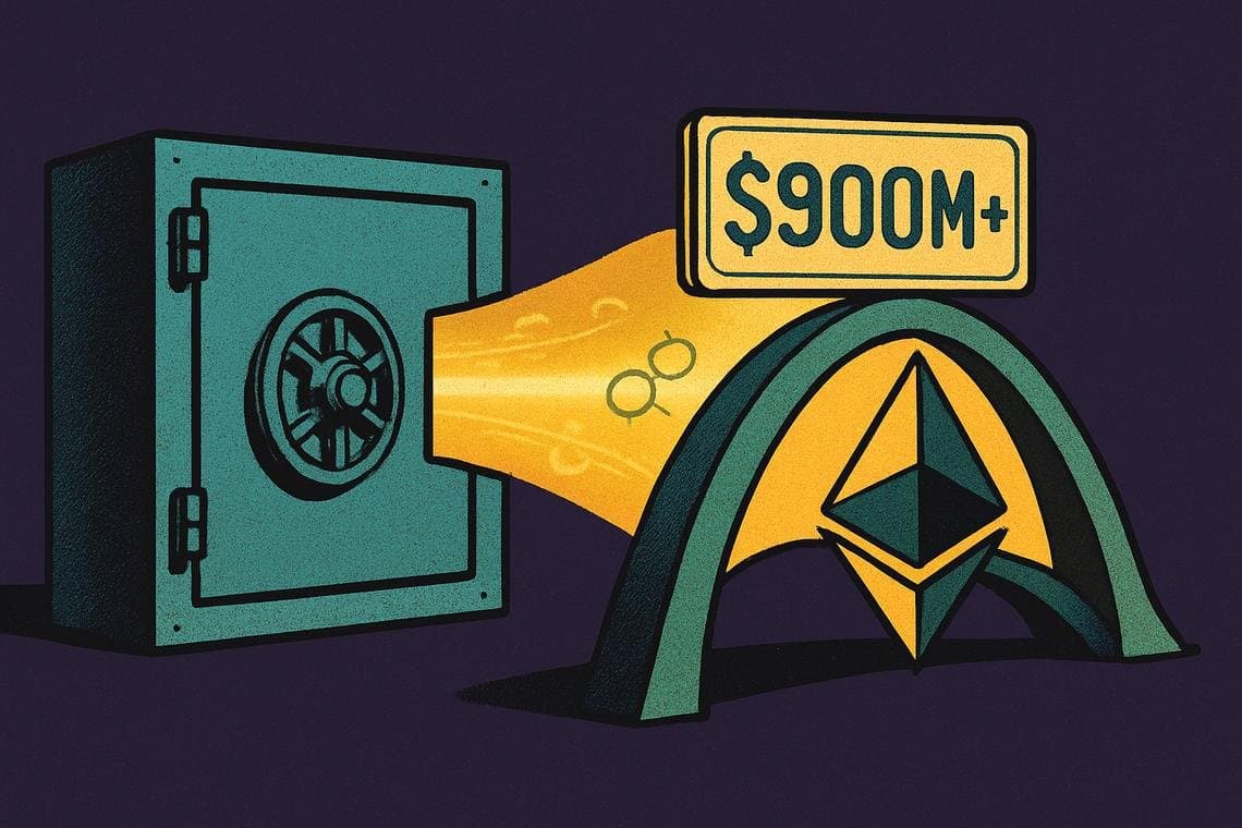 JP Morgan hits $900 million in Ethereum tokenized funds