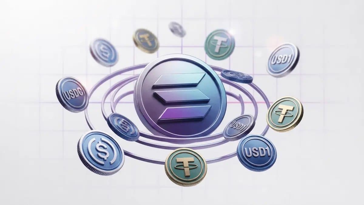 Solana Stablecoin Market Tops $15 Billion as USD1 and USDGO Shake Up the Field