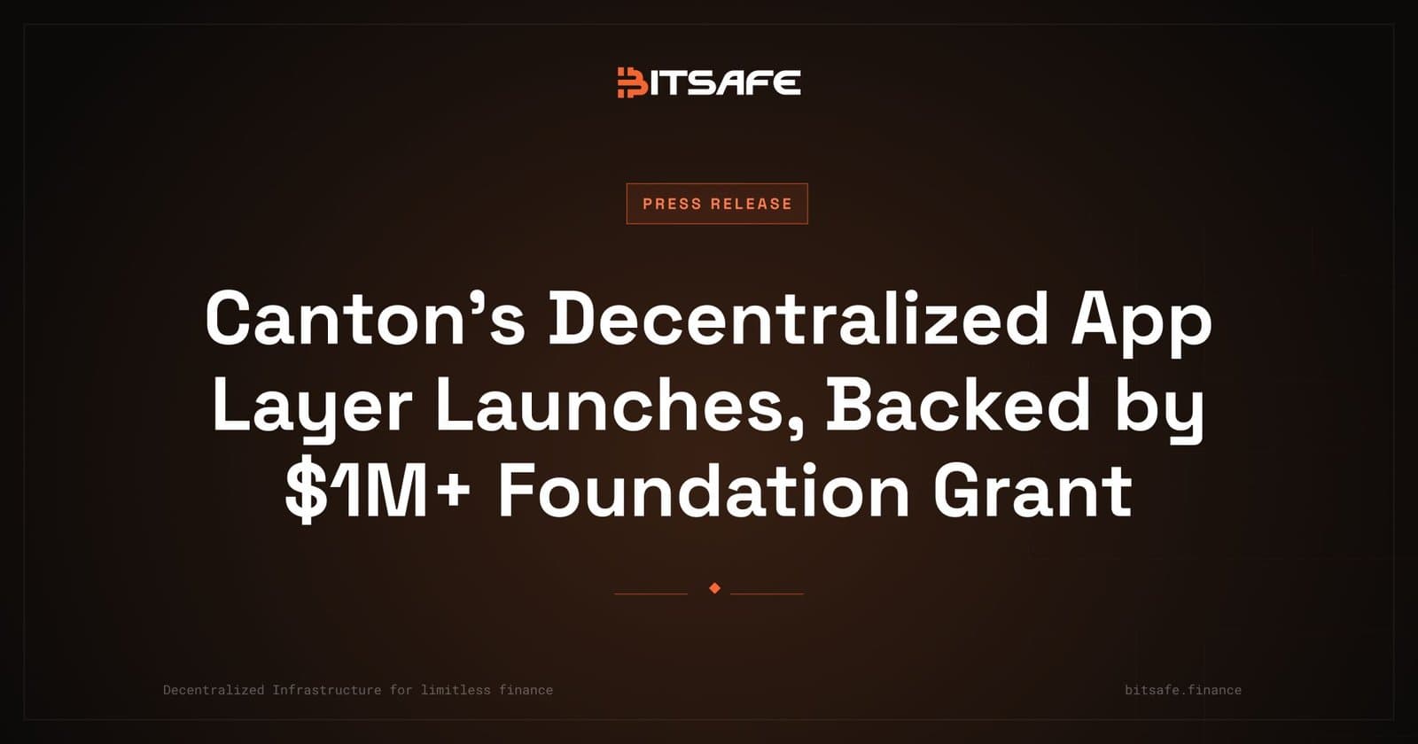 BitSafe Unveils Decentralization Manager, Supported by $1M Canton Foundation Grant