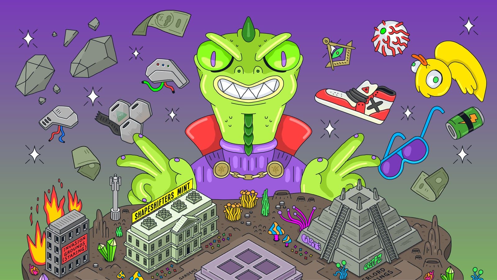 Adam Weitsman Funds Unserious Deal to Take Over the Creepz NFT Collection