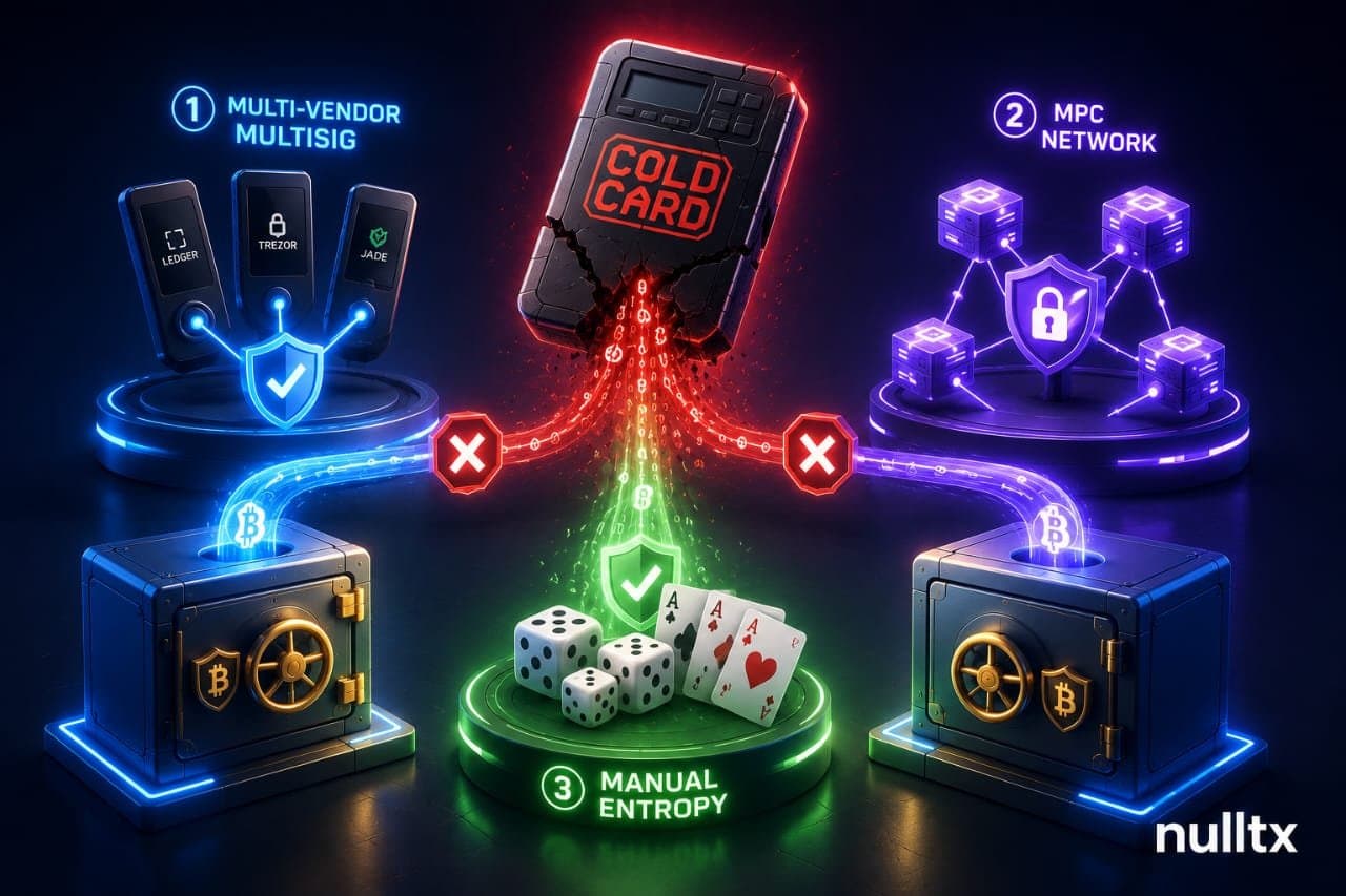 Flaw in Cold Wallet Firmware Exposes Bitcoin, Here’s How to Shield Your Crypto
