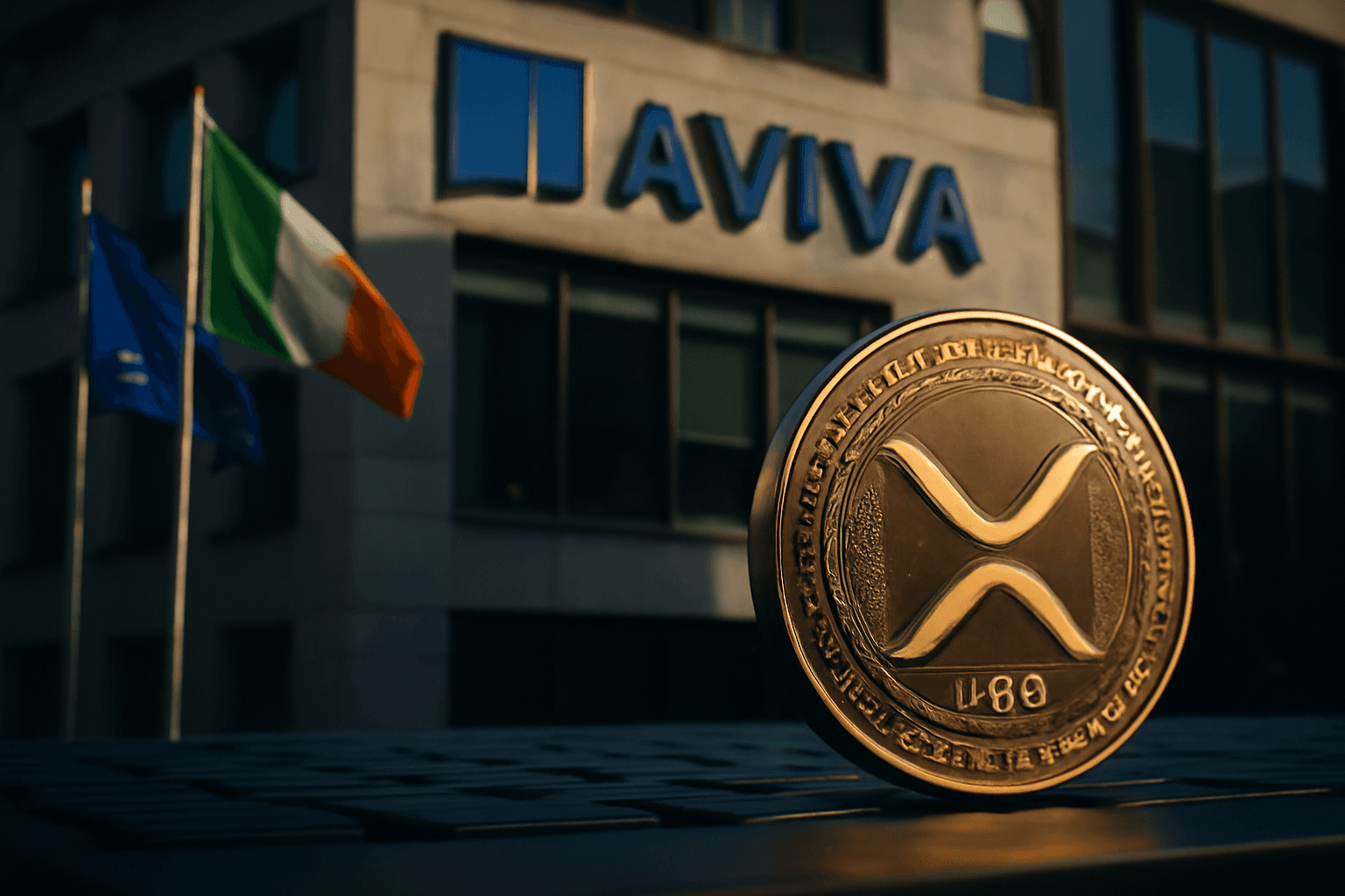 Aviva Launches $351 Billion Tokenized Fund on XRP Ledger with Ireland's Approval