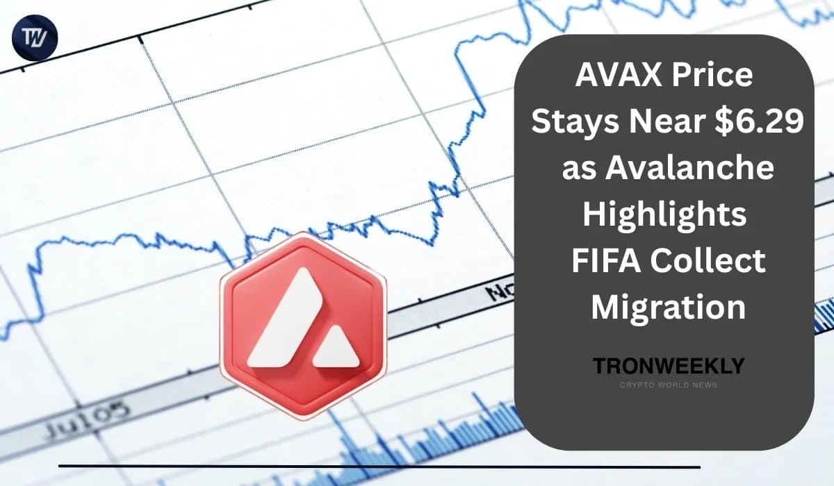 Avalanche's AVAX Holds Steady Around $6.29 Amid FIFA Collect Migration News