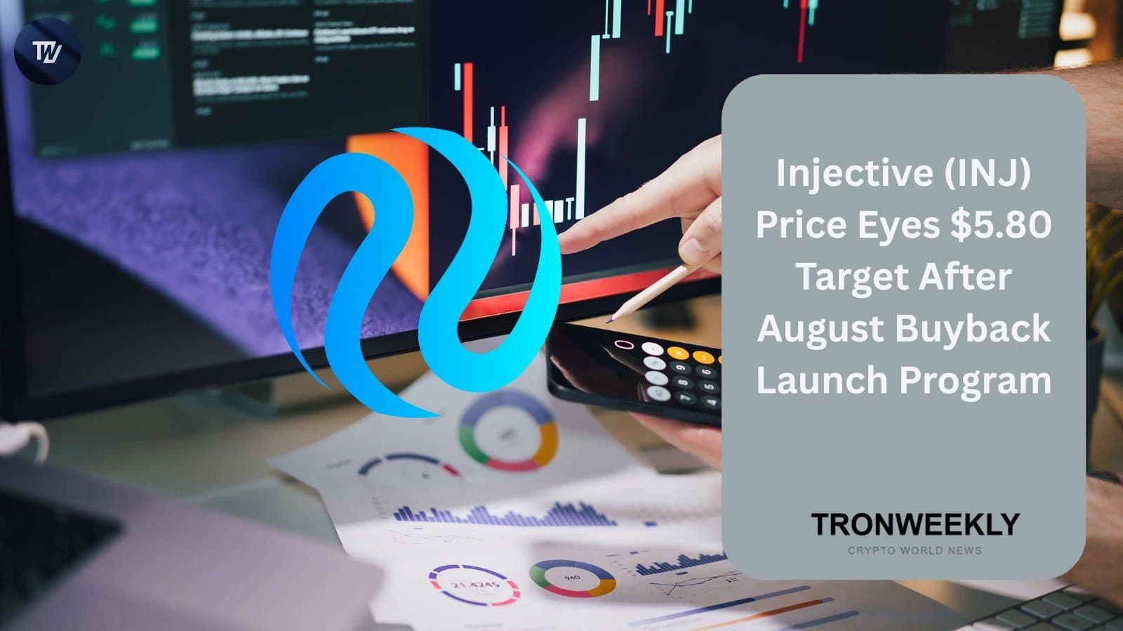 Injective’s Price Holds at $4.60 Amid Bearish Pressure and August Buyback Boost