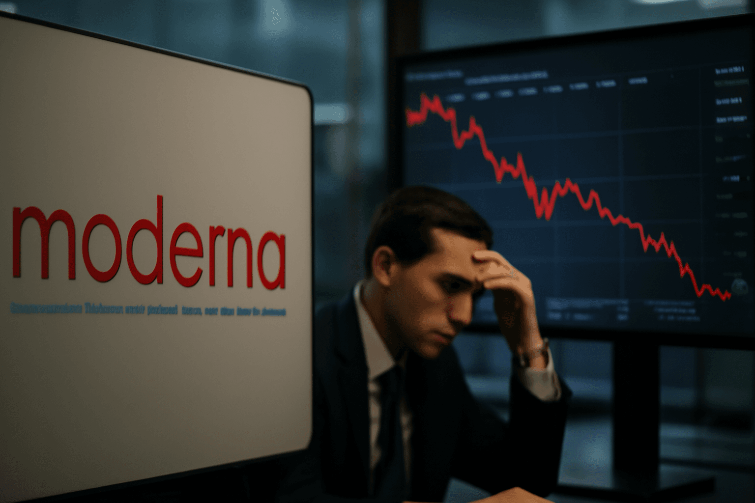 Moderna Shares Drop 6% Premarket Amid Mixed Q2 Results and Norovirus Vaccine Setback