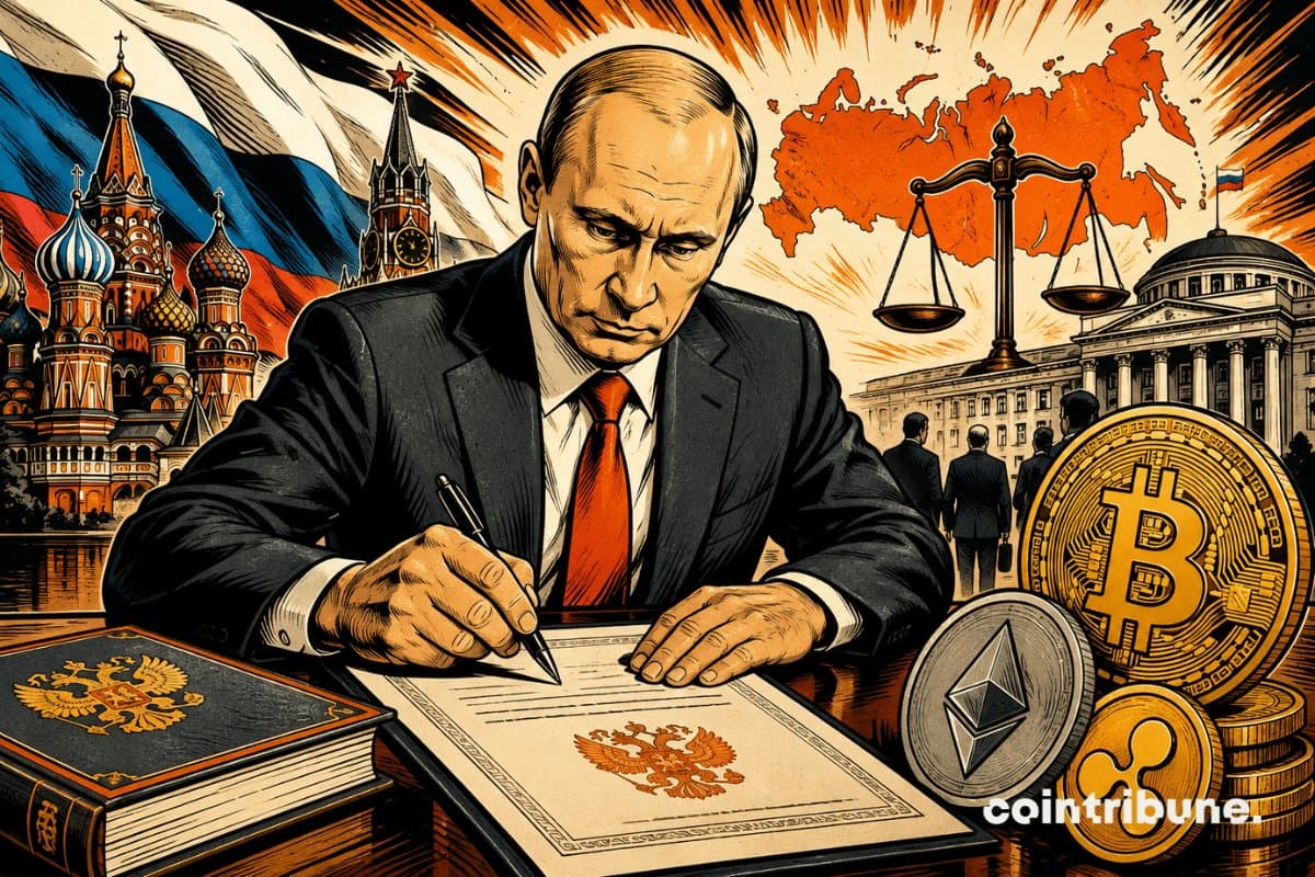 Putin Signs Russia's First full Crypto Law, Trades Open September 2026