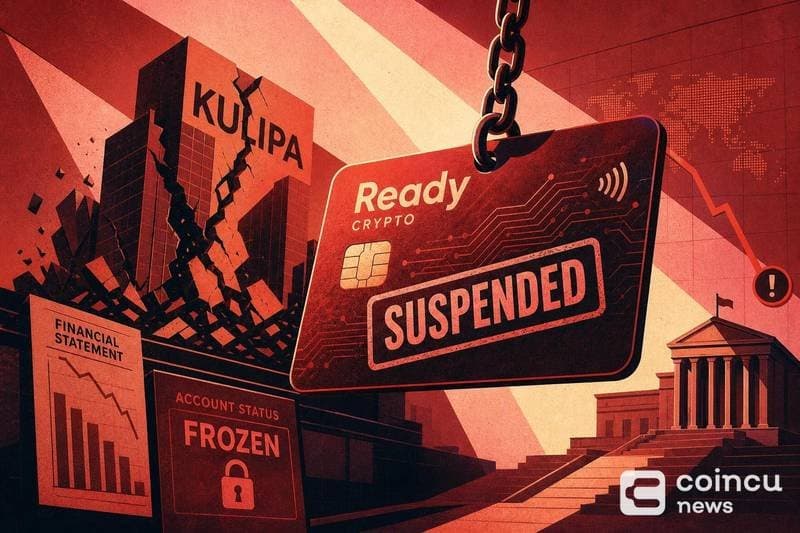Ready Crypto Card Halted Following Kulipa's Shutdown