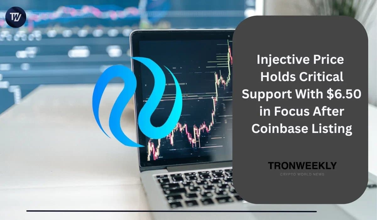 Injective Price Eyes $6.50 as Coinbase Listing Boosts Market Interest