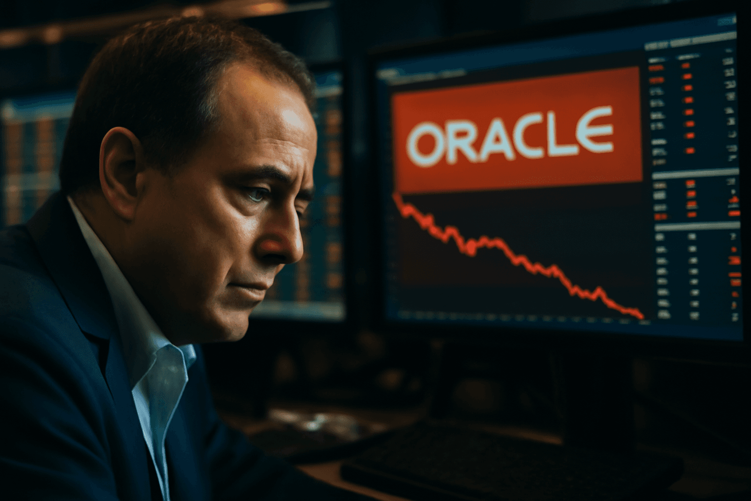 What Oracle's Significant Stock Drop Reveals About Market Sentiment