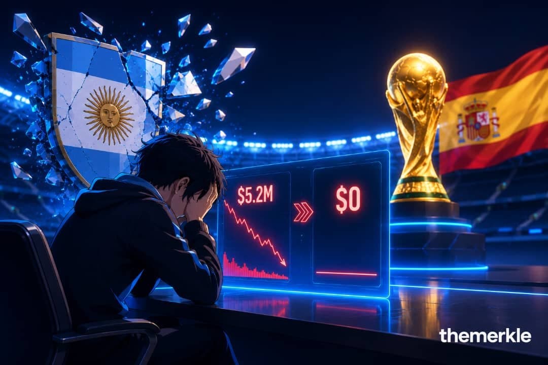 Spain's World Cup Extra-Time Goal Wipes Out Trader's $5.2M Crypto Bet