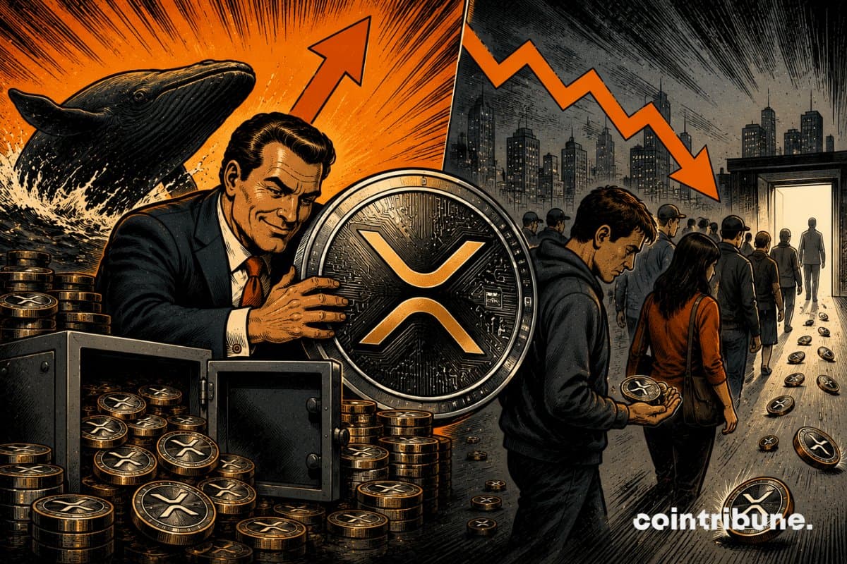 Big XRP Holders Buy More as Small Investors Pull Out