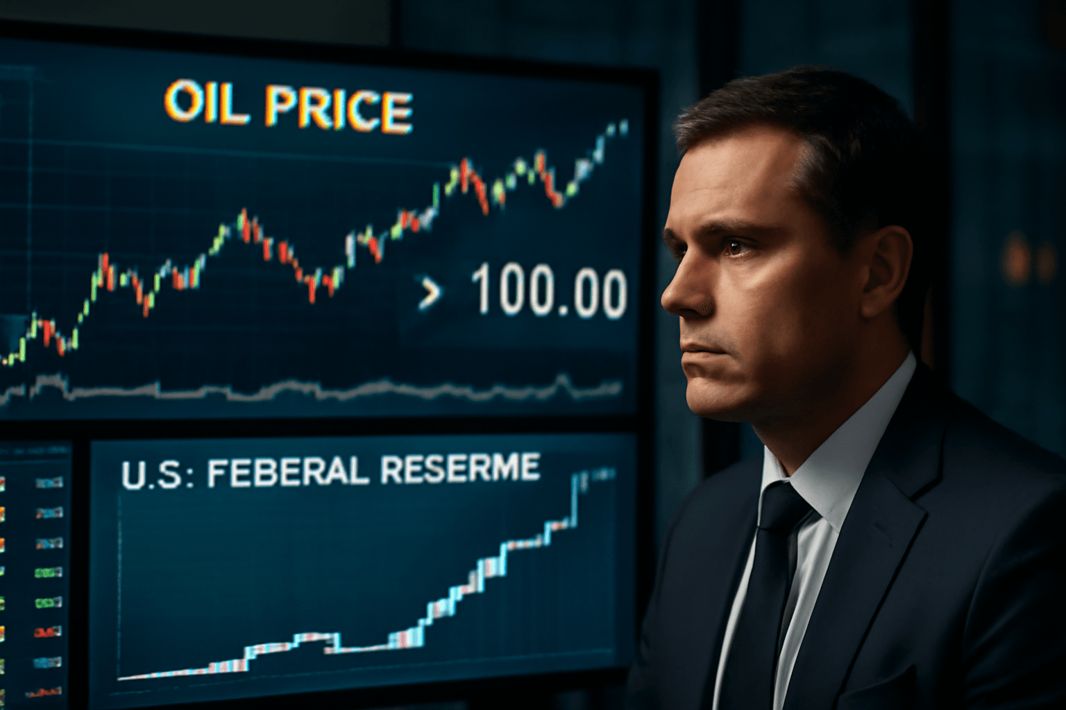 Surge in Fed Rate Hike Bets Follows Brent Oil Soaring Beyond $100