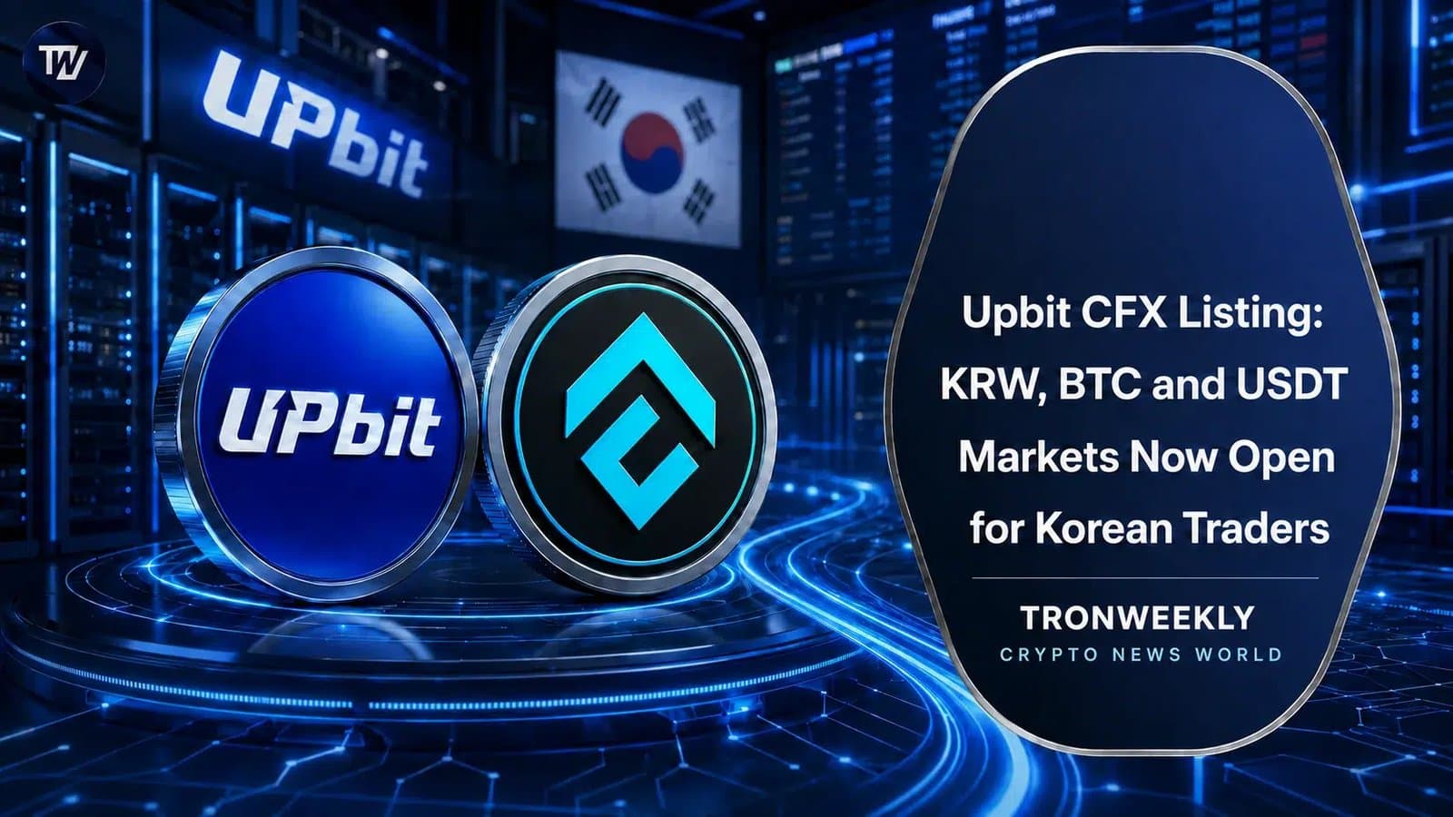 Upbit Expands Crypto Trading Options by Adding Conflux’s CFX Token in Korea