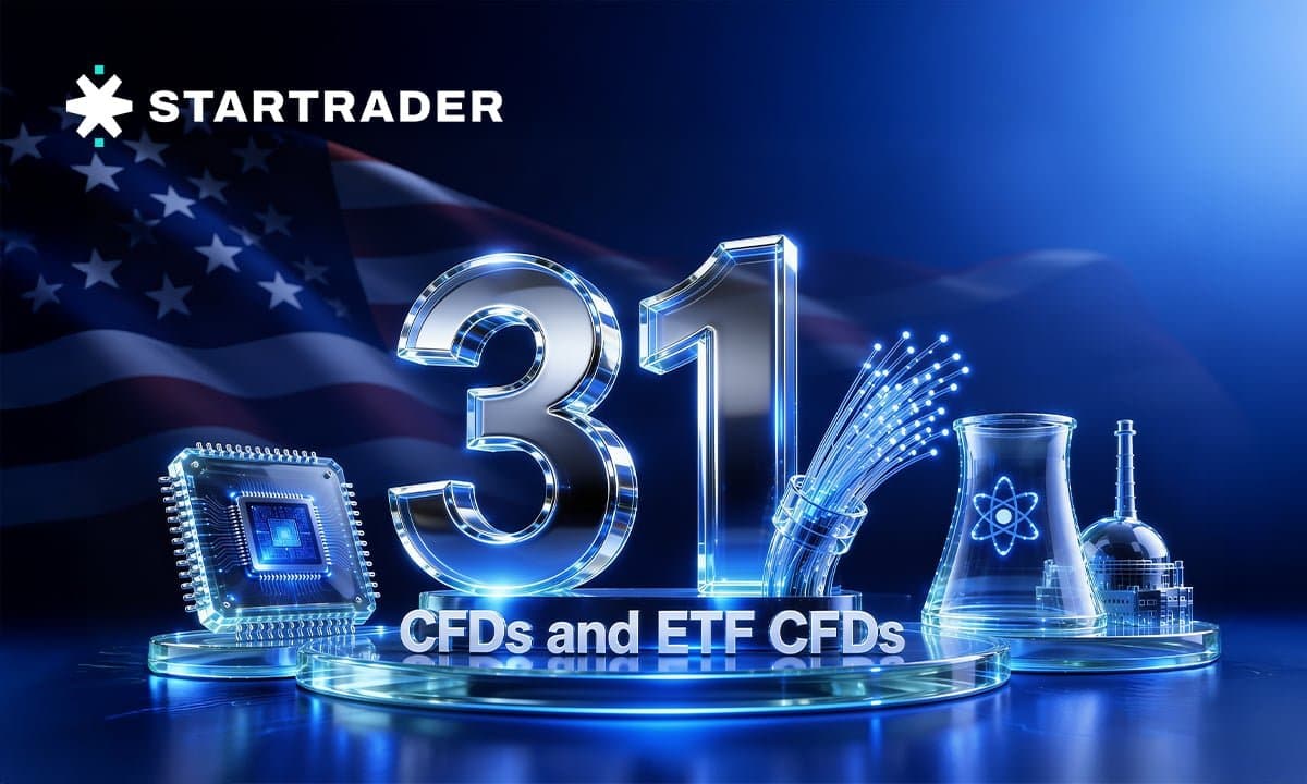 STARTRADER Adds 31 New US Share and ETF CFDs Focused on Tech and Energy Sectors