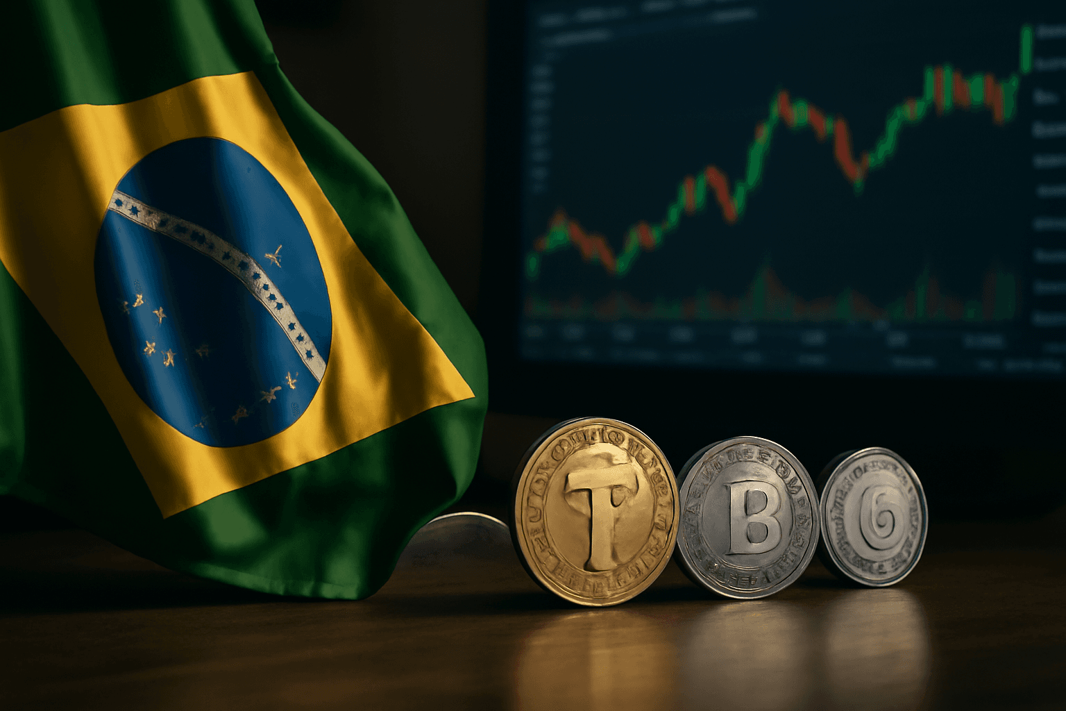 Brazil's Crypto Market Grows Rapidly with Stablecoins Leading Demand