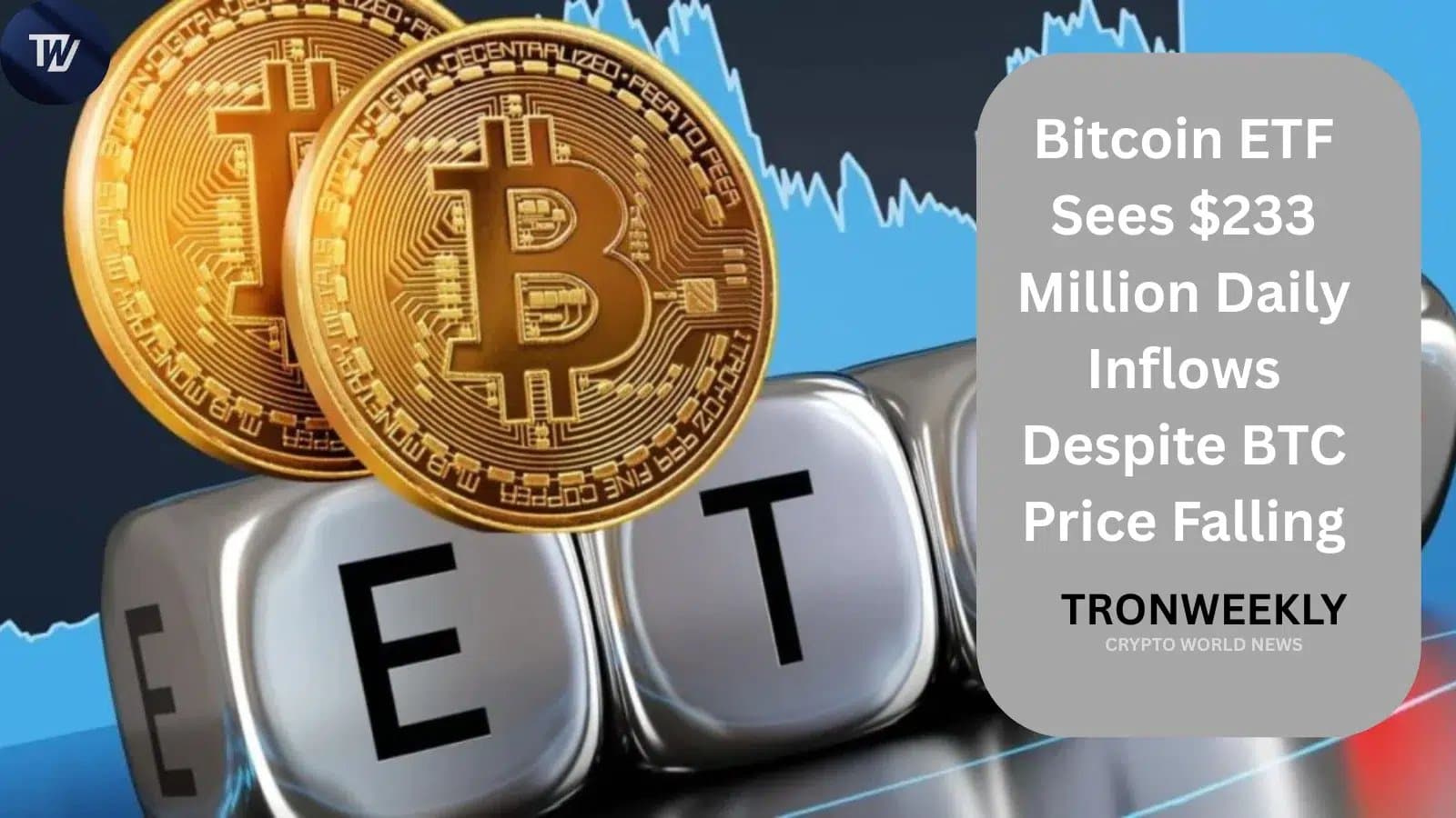 Bitcoin ETFs Attract $233 Million in Daily Inflows While BTC Slips Below $64,000