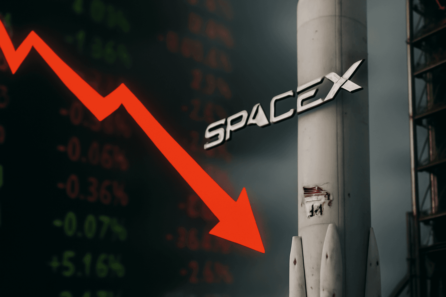 SpaceX Shares Down 49% as $116 Billion Lock-Up Expiry Looms in August