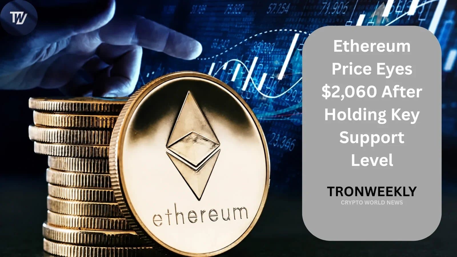 Ethereum Holds Support as Bulls Eye $2,060 Resistance Level