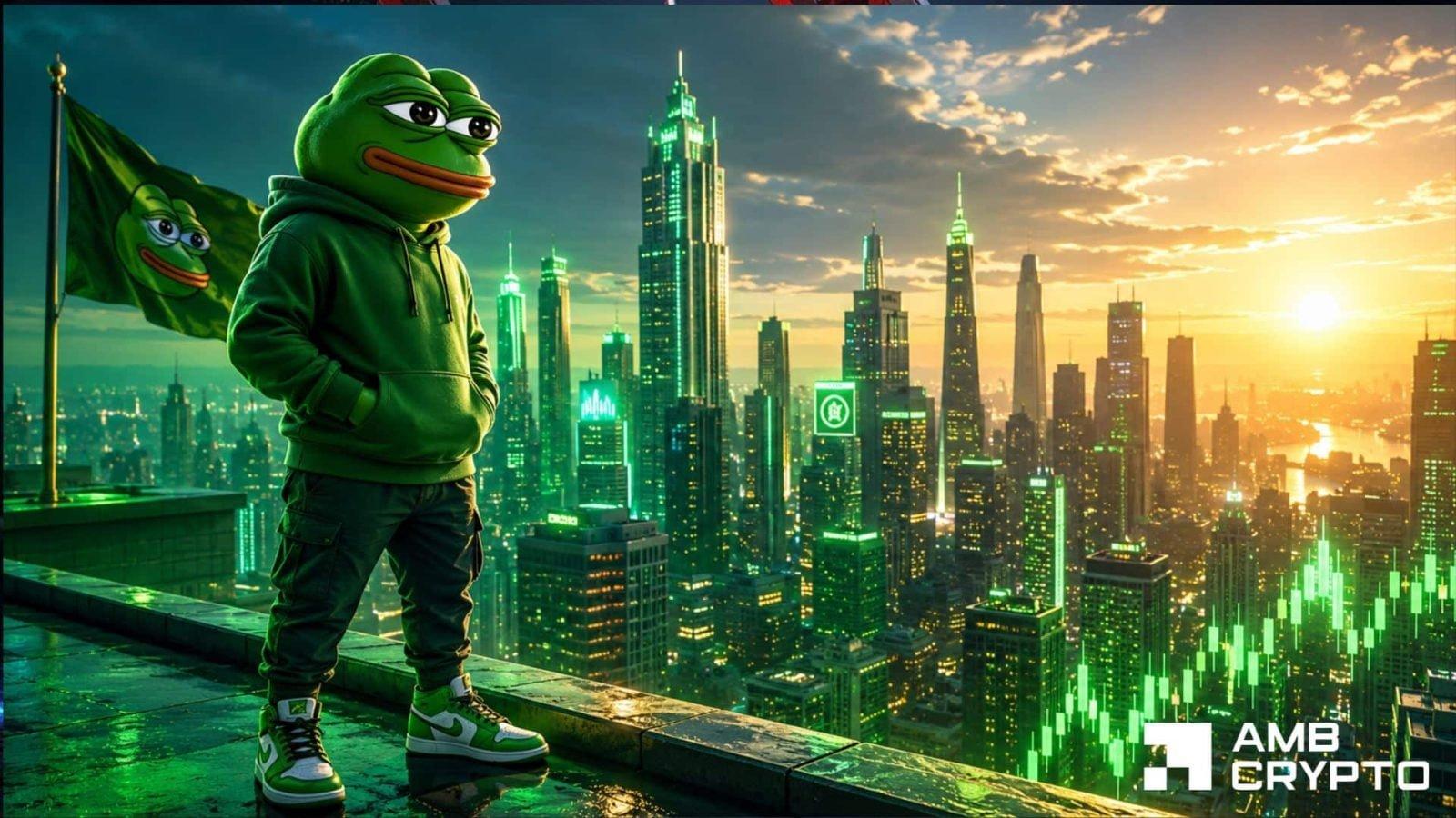 What PEPE's Recent Surge Signals for Memecoin Investors