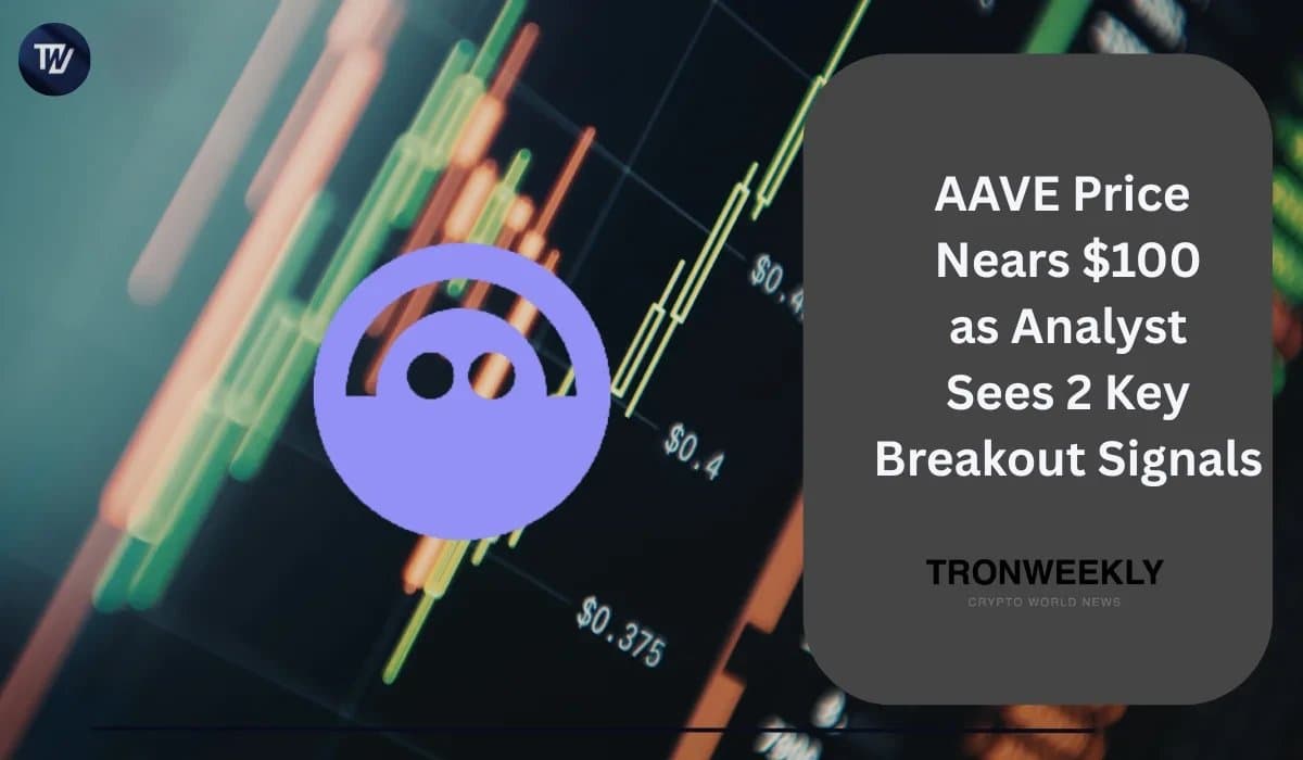 AAVE Approaches $100 Mark Amid Signs of Potential Breakout