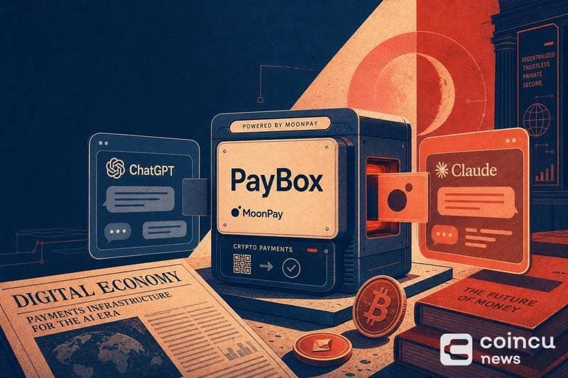 MoonPay Integrates Crypto Payments into ChatGPT and Claude with New PayBox