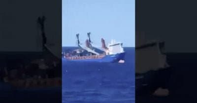 Ukrainian Drones Sink Russian Rosatom Cargo Ship in Black Sea, Raising Stakes for Sanctions and Shipping