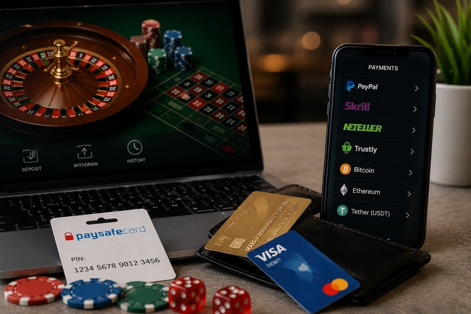 E-Wallets Beat Debit Cards on Speed at UK Online Casinos
