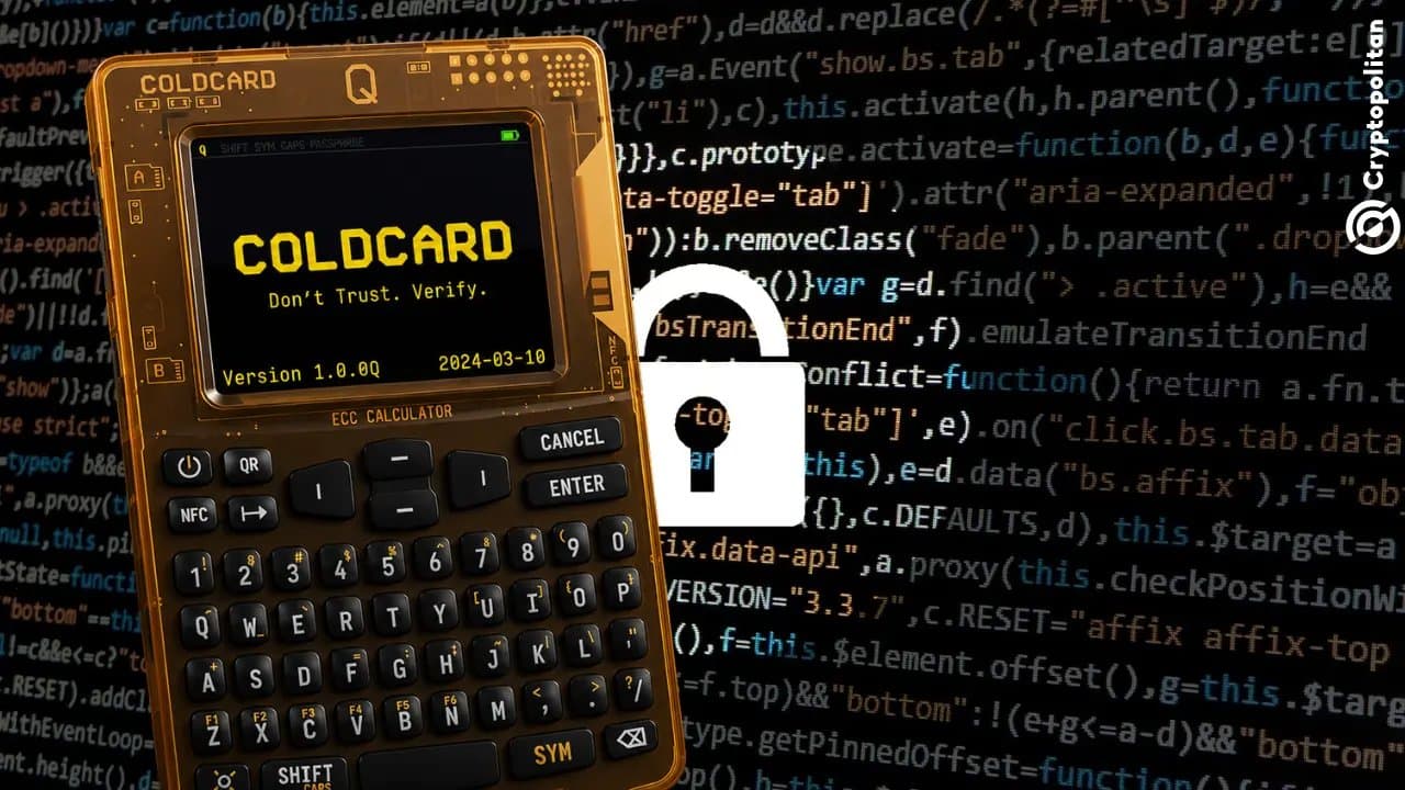 Coinkite's CTO Traced to $114 Million Coldcard Wallet Collapse