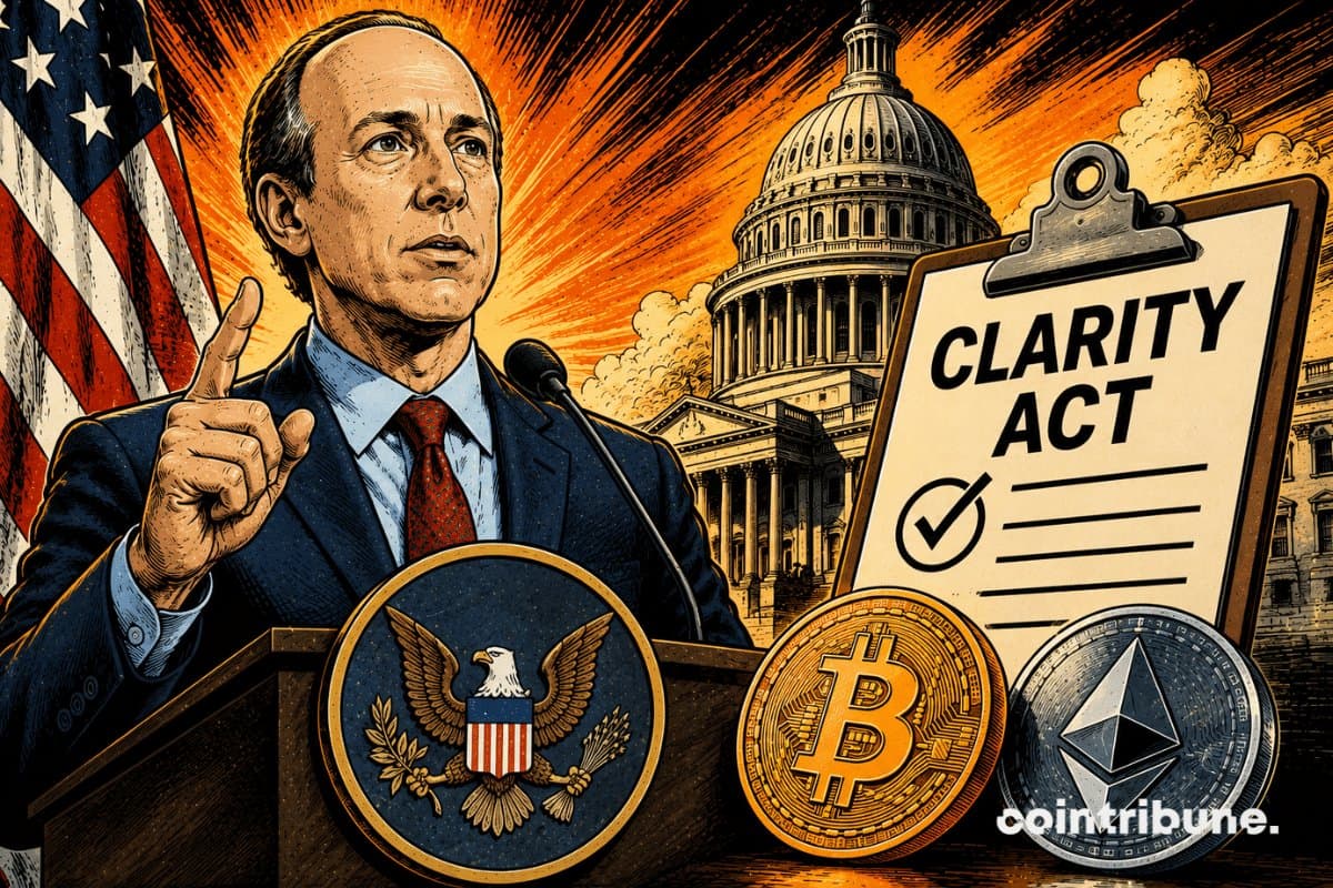 SEC Chairman Backs CLARITY Act, Pushing Crypto Regulation Forward in US
