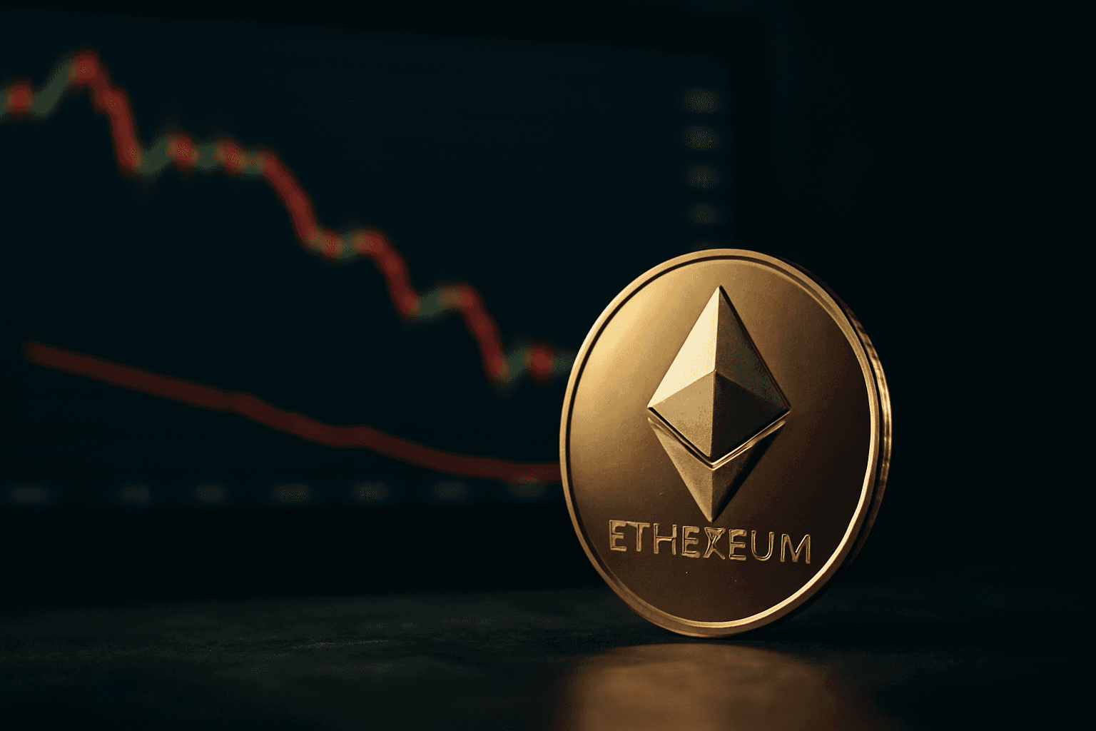 Ethereum Slips Below $1,900 as Selling Pressure Mounts Near $2,000