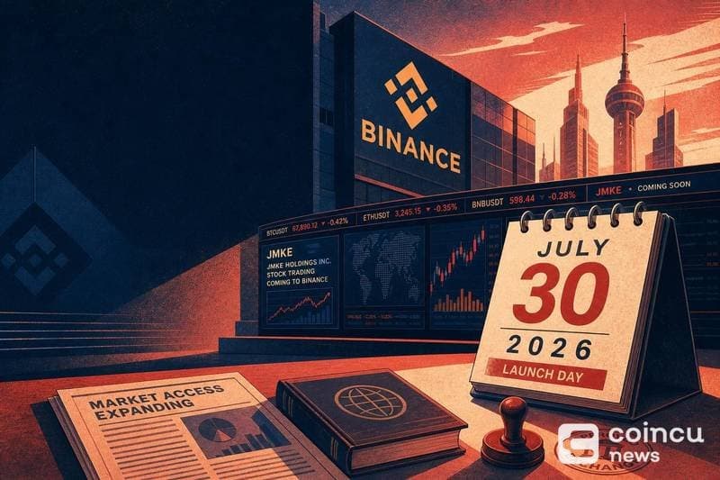 Binance Sets July 30, 2026 Launch for Jersey Mike’s Stock Trading