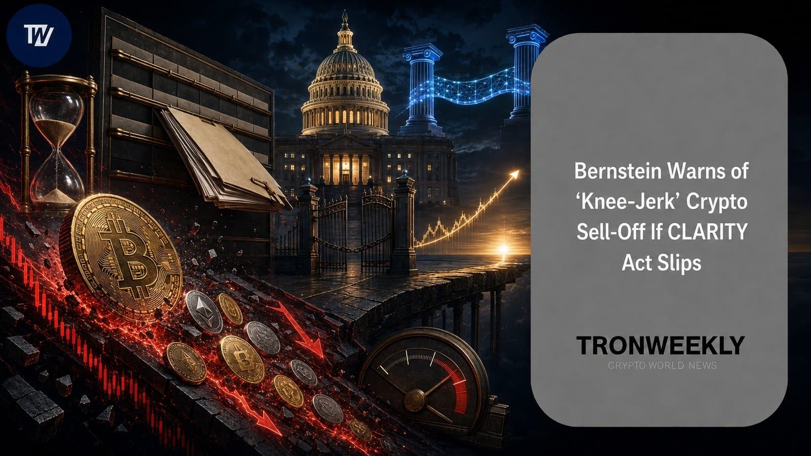 Market Could Face Sharp Crypto Dump if Senate Fails to Pass CLARITY Act