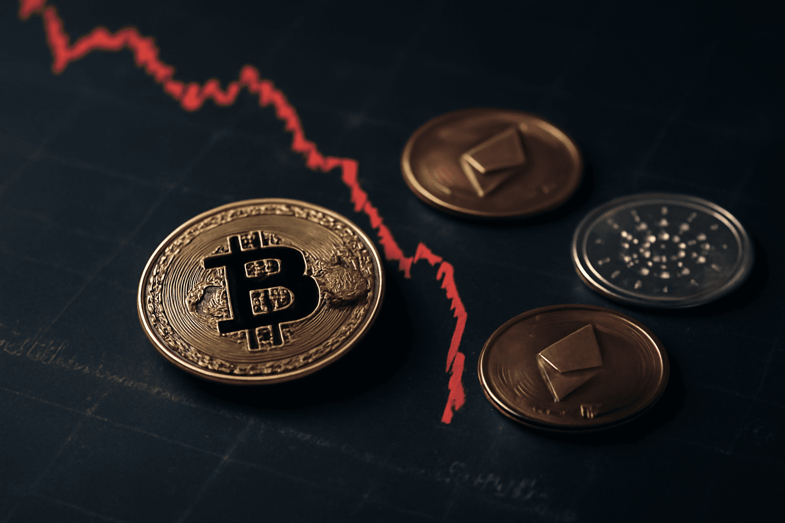 Bitcoin Drops $3,000, Dragging Altcoins Down While Cardano Gains