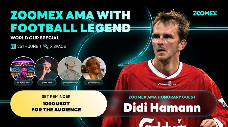 Zoomex World Cup X Space: Didi Hamann on Pressure, Process, and the Parallels Between Football and Trading