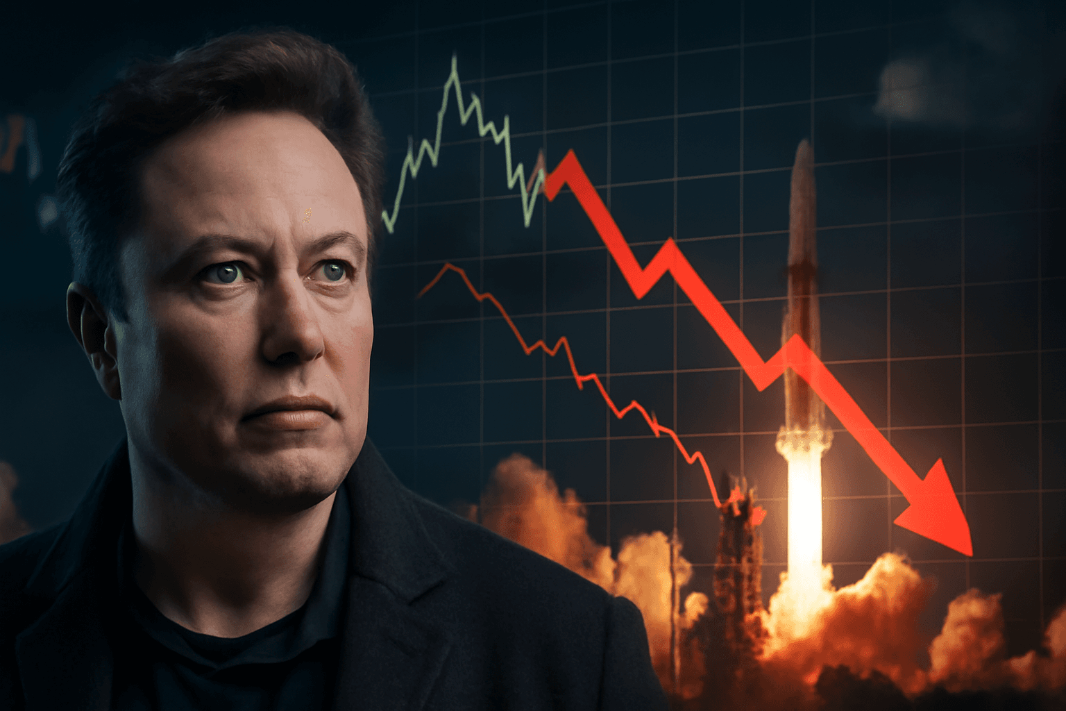What Elon Musk’s Warning Means for SpaceX’s 47% Stock Slide