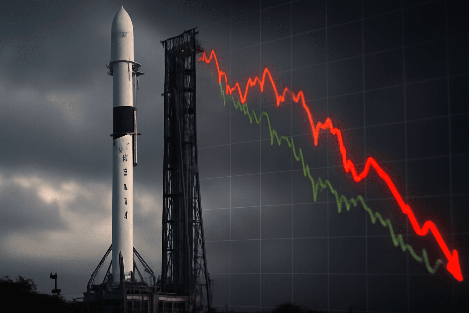 What Does SpaceX’s Stock Drop Signal for Investors' Outlook?