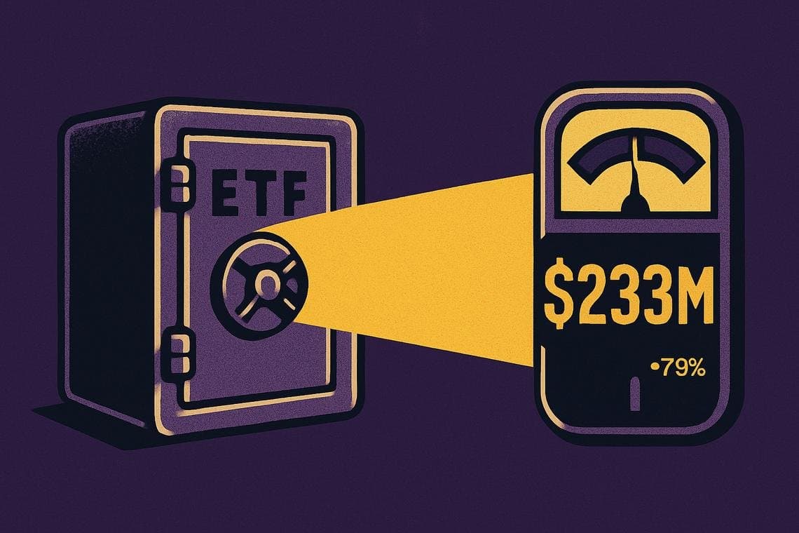 Bitcoin ETFs See a Sudden $233 Million Inflow After Months of Withdrawals