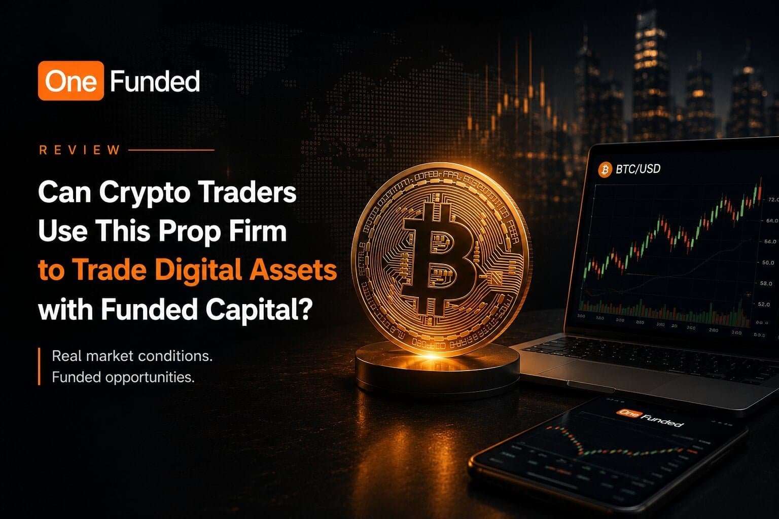What OneFunded’s Crypto Offering Means for Traders Seeking Funded Capital