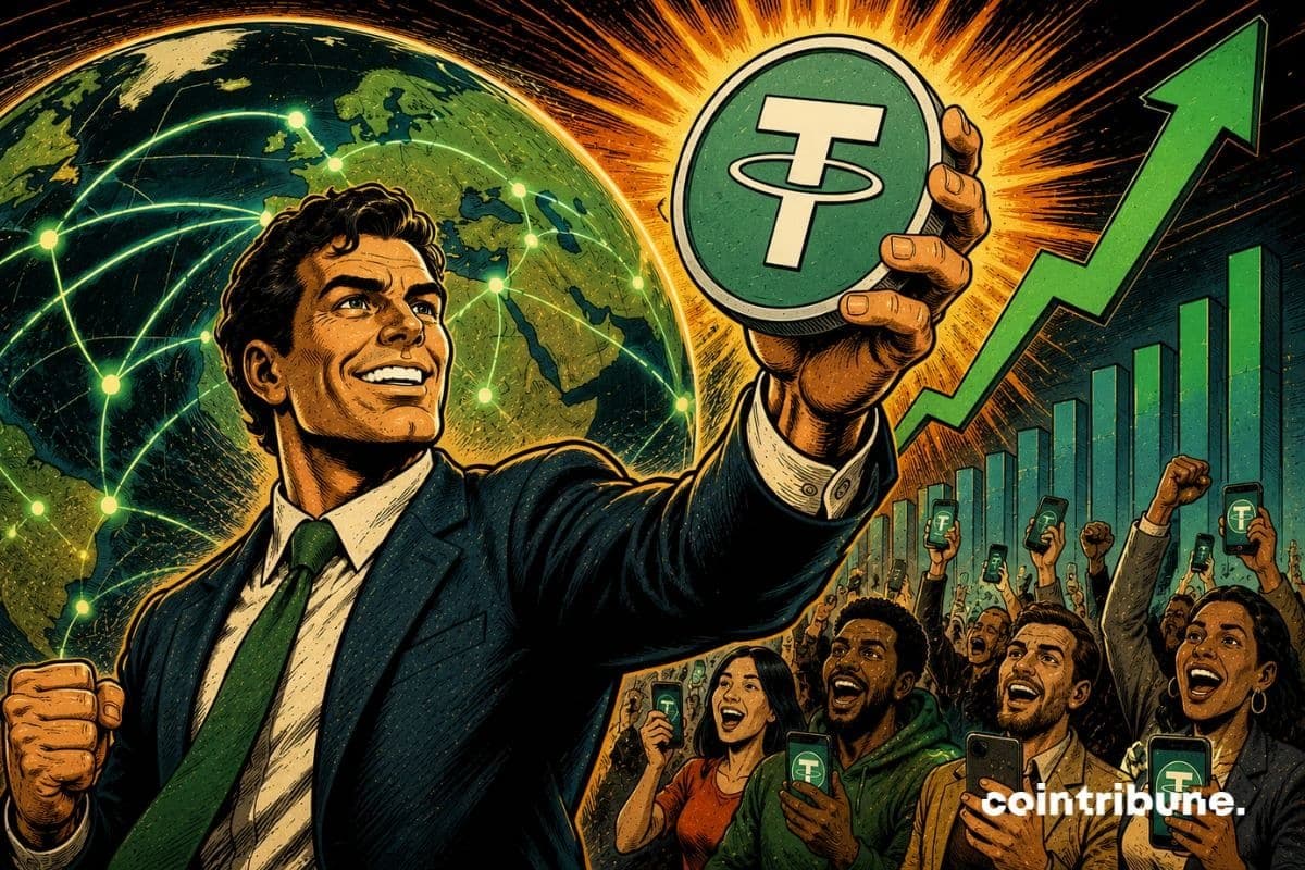 Tether Hits New Adoption Milestone Amid Market Cap Drop